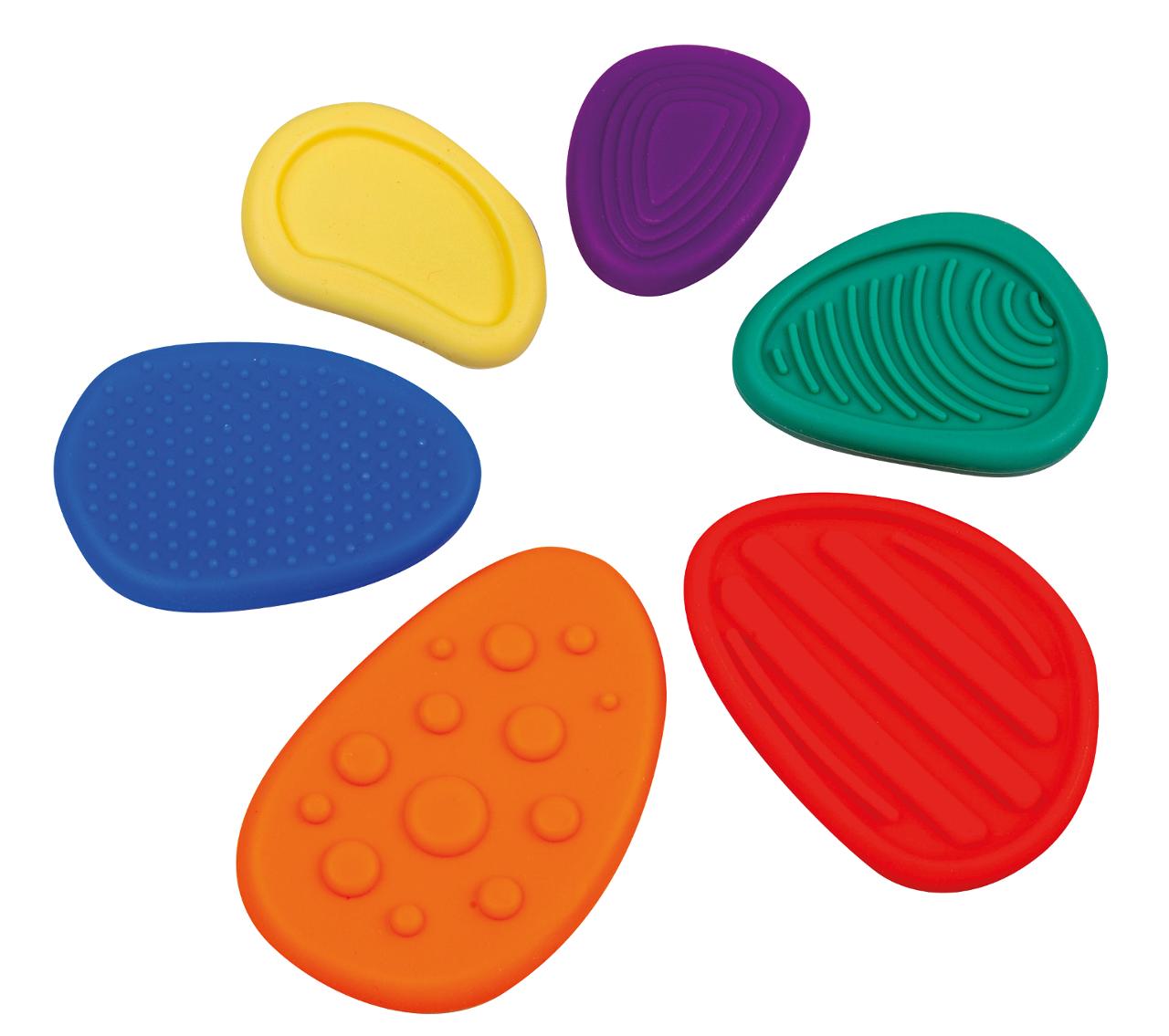 MYPAUZE Sensoriska stenar i silicon 6/fp | Skola och förskola - Klassrummet / Lära - Sensoriska produkter | Kontorsexperten