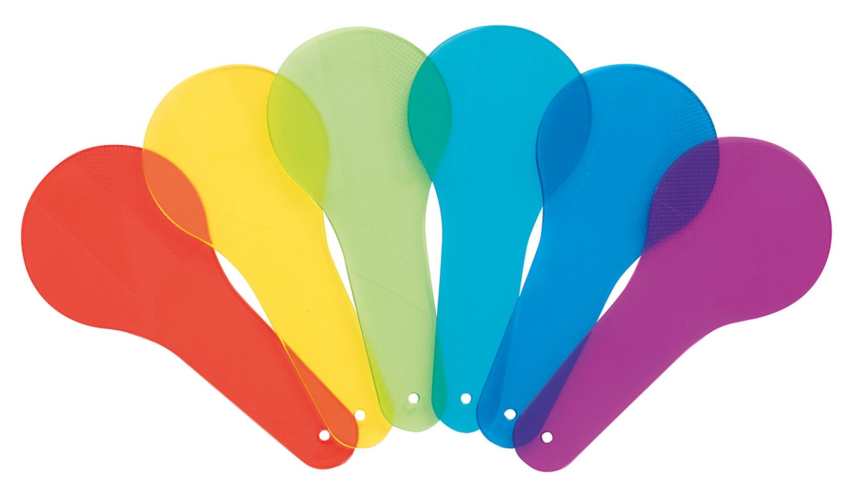 MYPAUZE Transparent färgfilter 6/fp | Skola och förskola - Klassrummet / Lära - Sensoriska produkter | Kontorsexperten