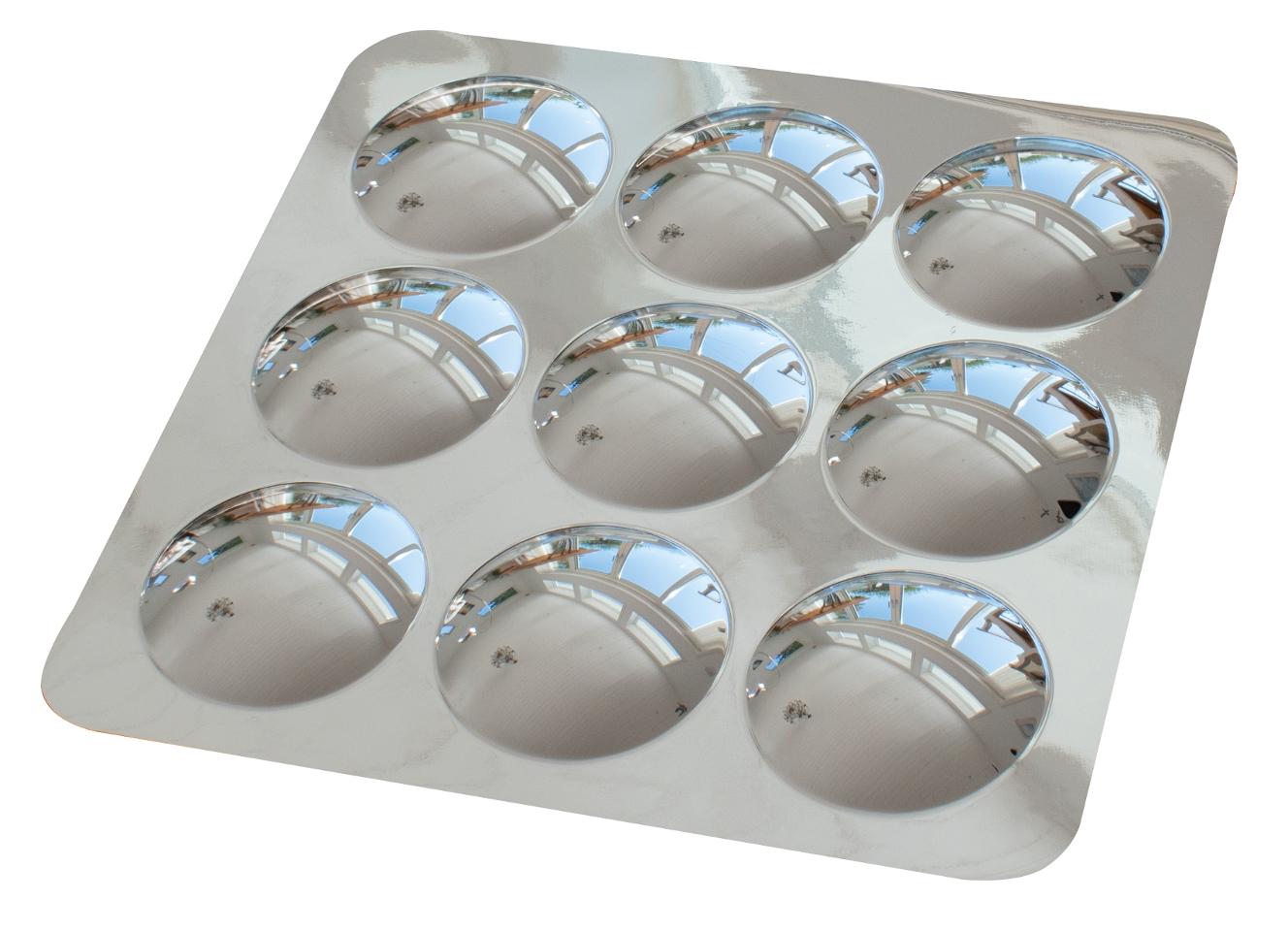 MYPAUZE Spegel med 9 konvexa kupoler | Skola och förskola - Klassrummet / Lära - Sensoriska produkter | Kontorsexperten