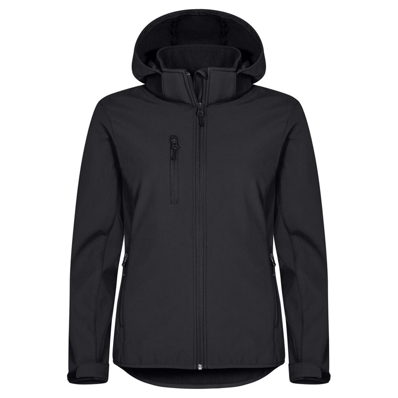 CLIQUE Softshelljacka 0200917 dam sv 2XL | Arbetskläder - Arbetsjackor - Softshelljackor | Kontorsexperten