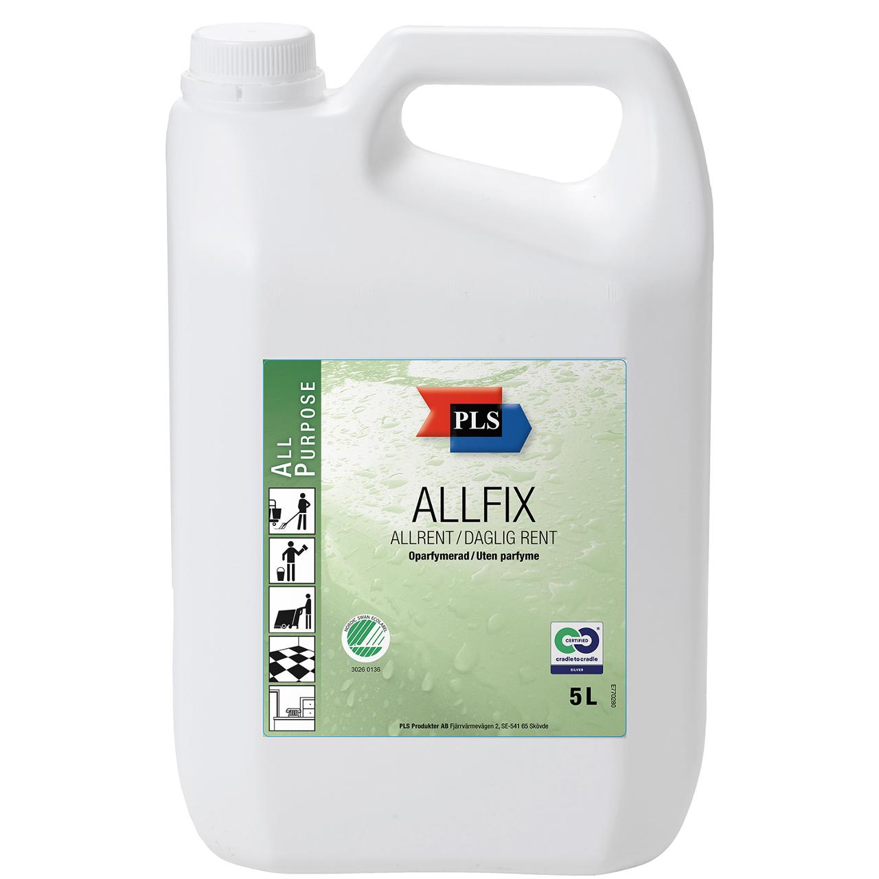 PLS Allrengöring Allfix oparfymerad 5L | Städ och hygien - Rengöringsmedel - Allrent | Kontorsexperten