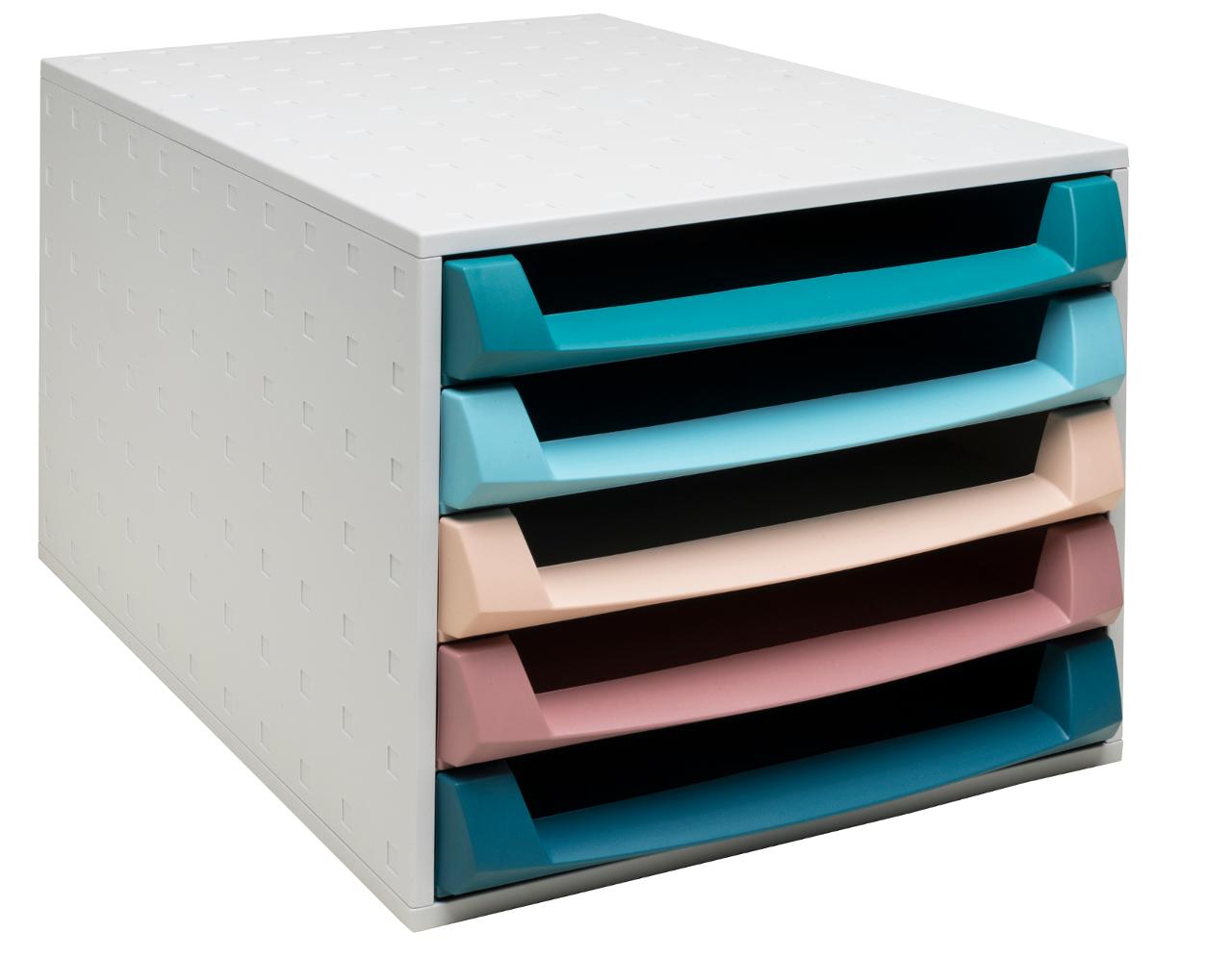 EXACOMPTA Blankettbox Skandi 5 lådor | Kontorsmaterial - Till skrivbordet - Blankettfack och Boxar | Kontorsexperten