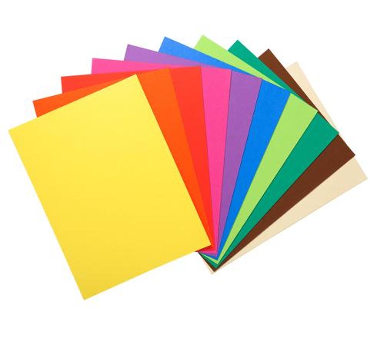 EXACOMPTA Inläggsmapp Flash A4 80g sorterade färger 100/fp | Kontorsmaterial - Mappar och plastfickor - Mappar övriga | Kontorsexperten