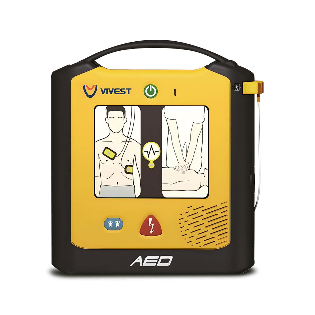 VIVEST Hjärtstartare Serie 1 | Skyddsutrustning - Första Hjälpen - Hjärtstartare (AED) | Kontorsexperten