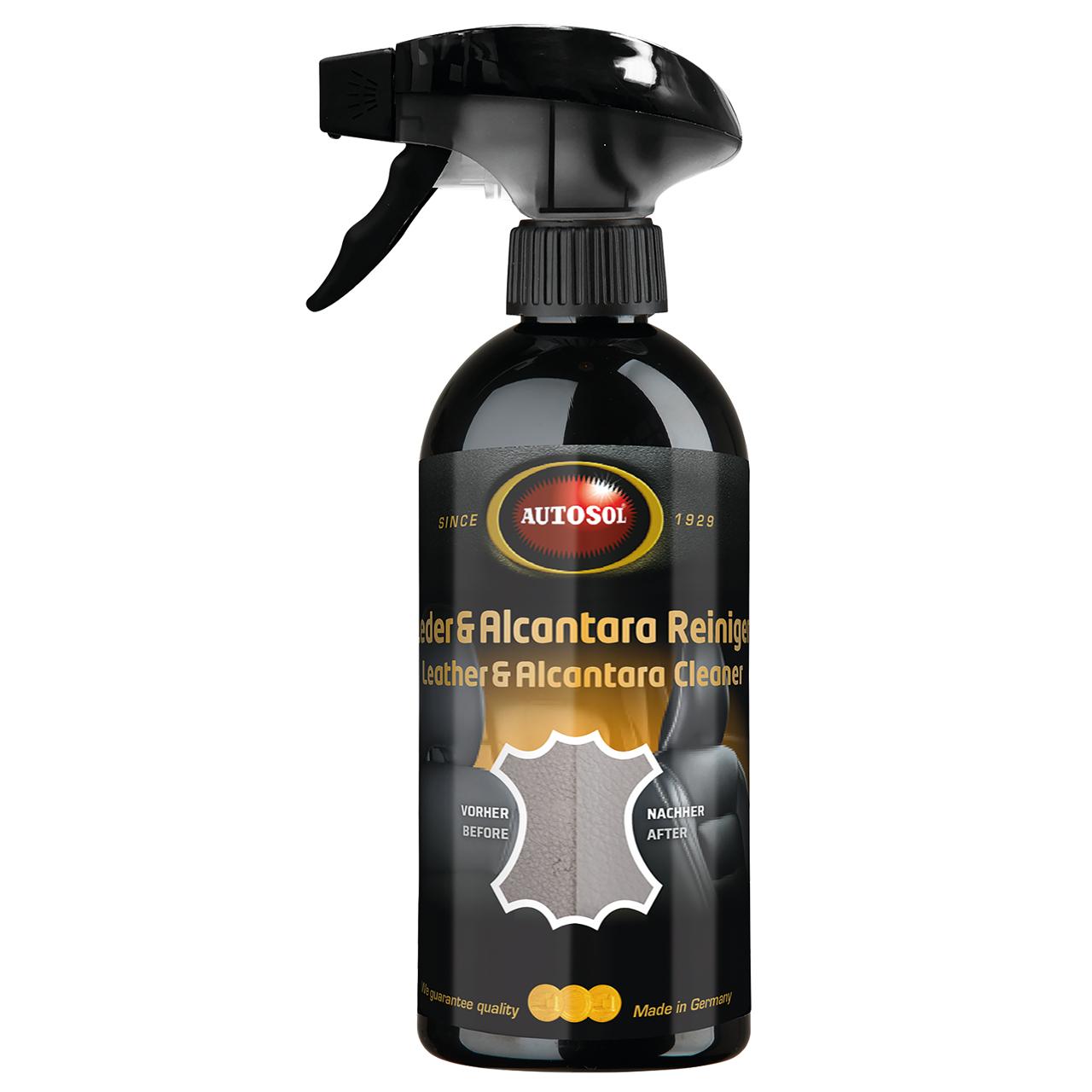 Rengöring AUTOSOL Leather & Alcantar 500ml | Städ och hygien - Rengöringsmedel - Specialrengöring | Kontorsexperten