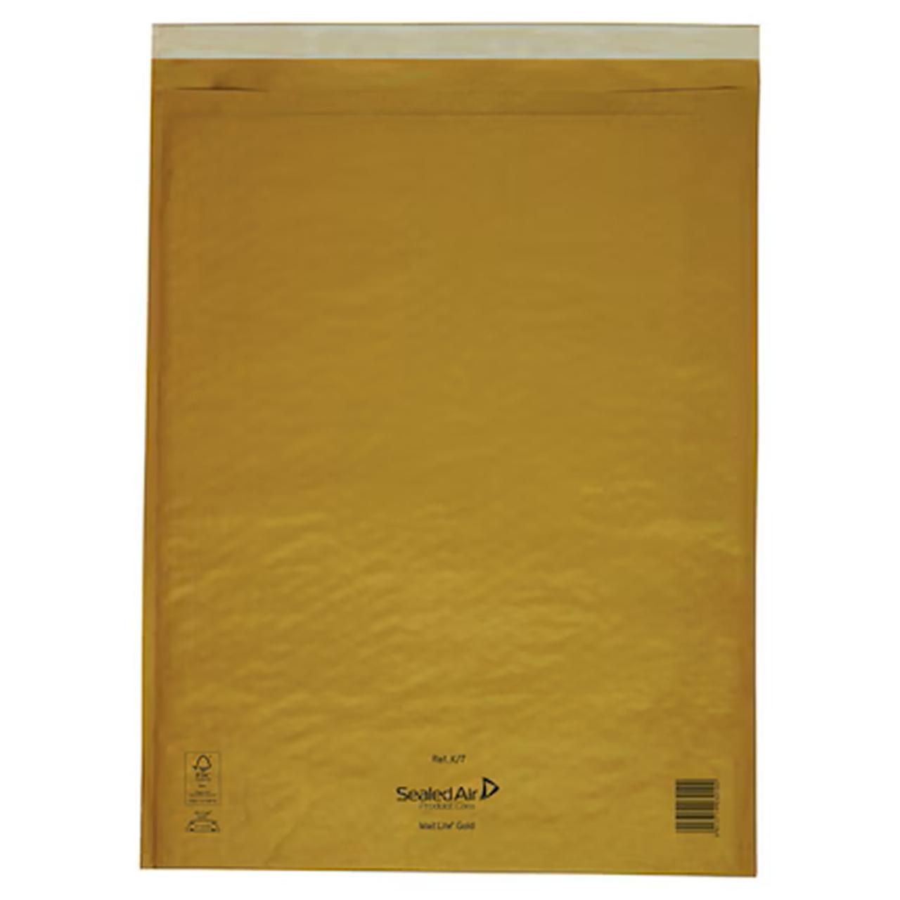 SEALED AIR Bubbelpåse 350x470mm K/7 brun 100/fp | Emballage och lagerutrustning - Kuvert och postemballage - Bubbelpåsar | Kontorsexperten