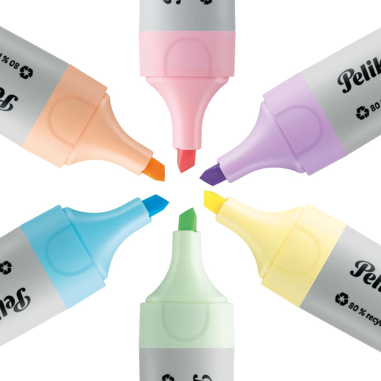 PELIKAN Överstrykning pastell 6/fp | Kontorsmaterial - Pennor - Överstrykningspennor | Kontorsexperten