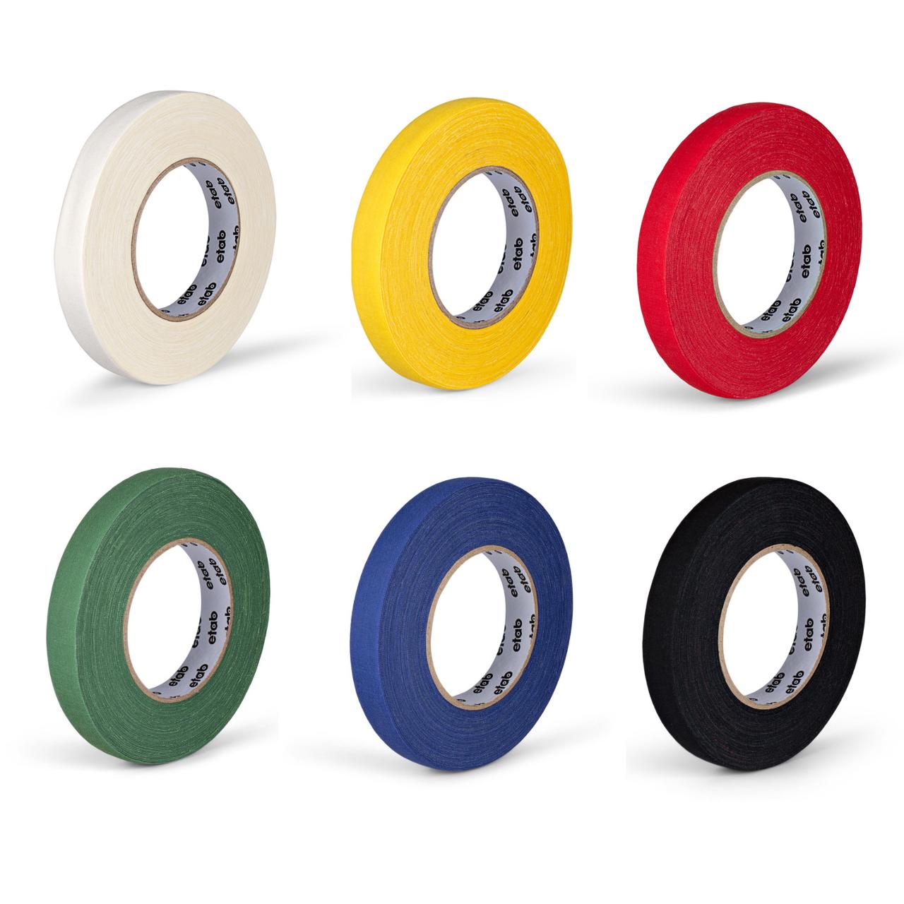 ETAB Tejp textil matt 19mmx50m vit | Emballage och lagerutrustning - Packtejper - Väv- och Silvertejp | Kontorsexperten