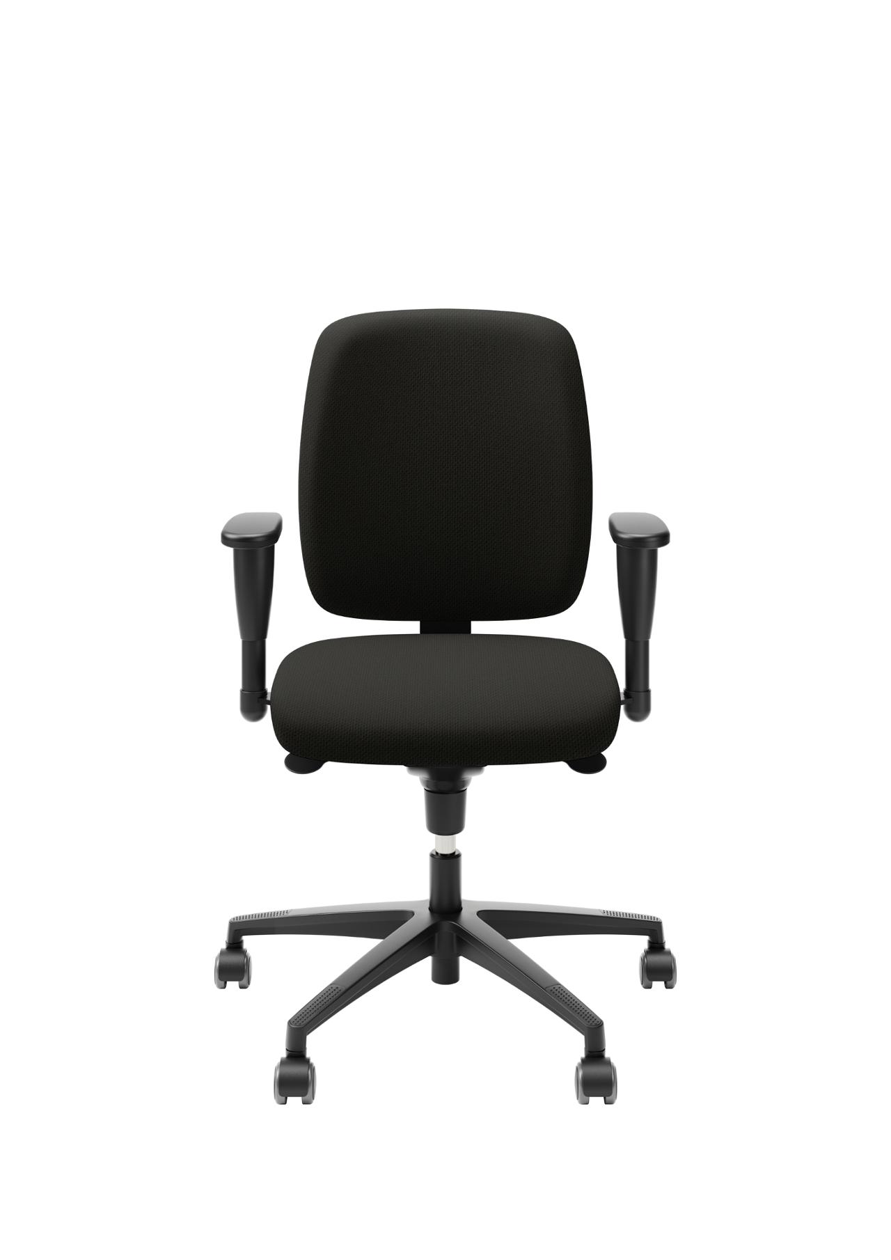 LANAB DESIGN Kontorsstol LD6135 svart | Kontorsmöbler och inredning - Stolar och sittmöbler - Kontorsstolar | Kontorsexperten