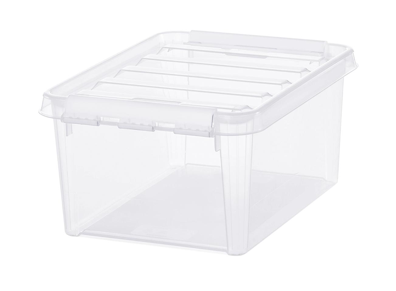 SmartStore™ Förvaringslåda Classic transparent 8L | Skolmöbler och inredning - Förvaringsmöbler - Backar, boxar och korgar | Kontorsexperten
