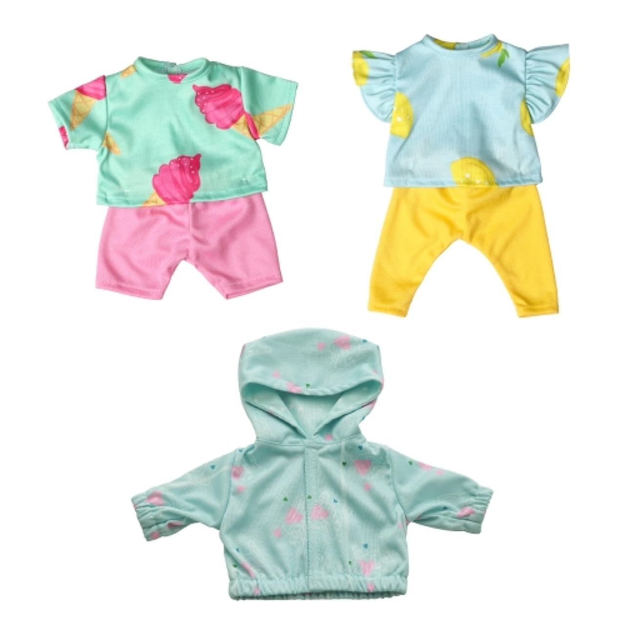 Dockkläder 36-40cm 3/fp | Skola och förskola - Lekmaterial - Dockvagnar och docktillbehör | Kontorsexperten