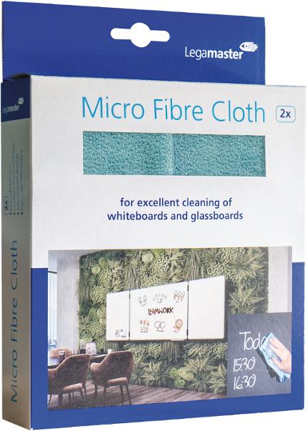 Legamaster Microfiberduk 40x40cm | Kontorsmöbler och inredning - Whiteboardtavlor och tillbehör - Taveltorkare | Kontorsexperten