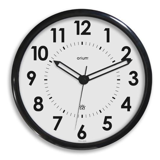 Cep Väggur radiokontroll. ø36 svart | Kontorsmöbler och inredning - Väggur - Väggur | Kontorsexperten