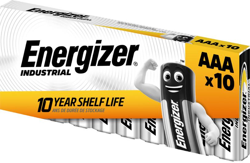 ENERGIZER Batteri Industrial AAA 10/fp | Kontorsmaskiner - Batterier - AAA | Kontorsexperten