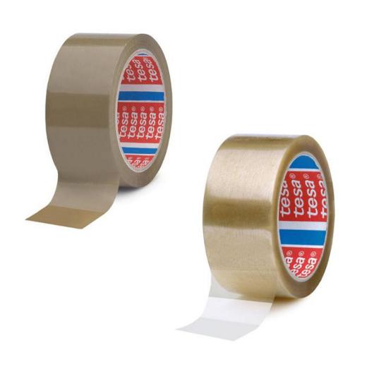 TESA Packtejp 4089 PP 50mmx66m brun 6/fp | Emballage och lagerutrustning - Packtejper - Packtejp PP | Kontorsexperten