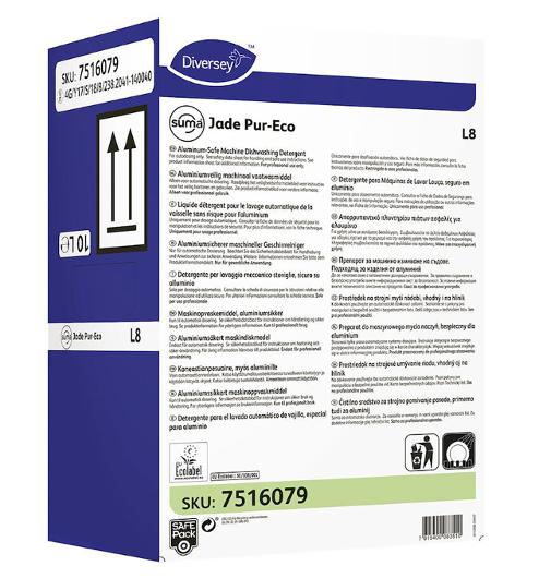 DIVERSEY Maskindisk Jade Pure-Eco L8/safepack 10L | Städ och hygien - Diskrengöring - Maskindiskmedel | Kontorsexperten