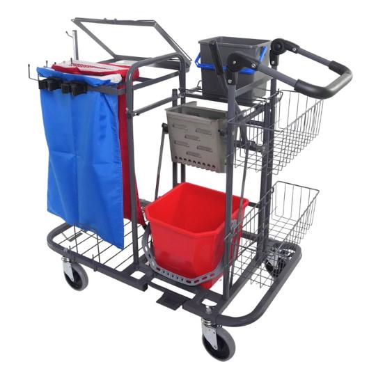 NORDEX Städvagn S-Pressvagn städklar | Städ och hygien - Städvagnar - Städvagnar | Kontorsexperten