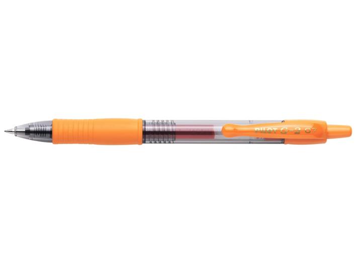 PILOT Gelpenna G-2 0,7 Orange | Kontorsmaterial - Pennor - Gelpennor | Kontorsexperten