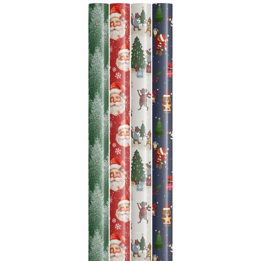 HEDLUNDS OF SWEDEN Julpapper 70cmx10m Jul | Emballage och lagerutrustning - Presentinslagning - Presentpapper och Julpapper | Kontorsexperten