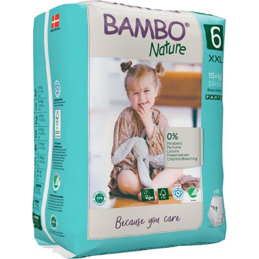BAMBO Blöja Nature Pant S6 15+kg 18/fp | Sjukvård och omsorg - Hygien - Barnblöjor | Kontorsexperten