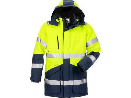 Vinterparkas Varsel 4989 Gul/Marin 3XL | Arbetskläder - Arbetsjackor - Hantverk- och servicejackor | Kontorsexperten