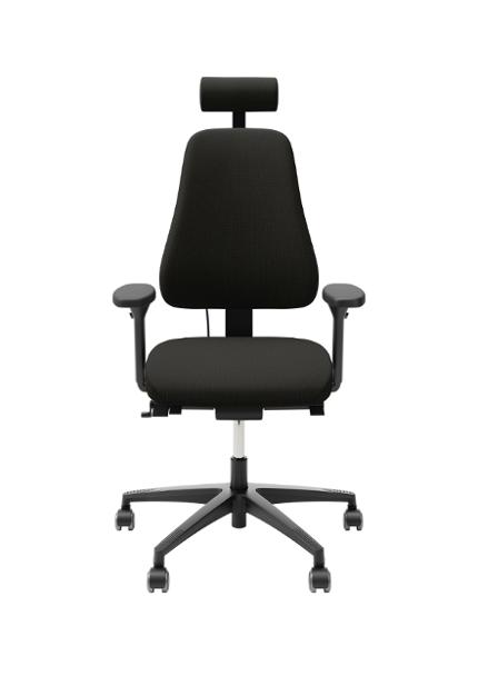 LANAB DESIGN Kontorsstol LD6340 Svart komplett | Kontorsmöbler och inredning - Stolar och sittmöbler - Kontorsstolar | Kontorsexperten