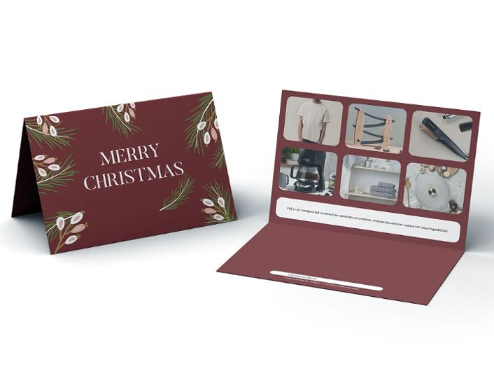 Gåvokort VINGA Extravagans-egen hälsning | Profilsortiment - Gåvokort - Gåvokort och värdehandlingar | Kontorsexperten