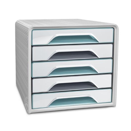 CEP Blankettbox Riviera 5-lådor | Kontorsmaterial - Till skrivbordet - Blankettfack och Boxar | Kontorsexperten