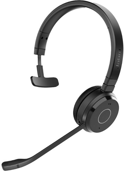 JABRA Headset Evolve 65 TE MS On-Ear BT | Kontorsmaskiner - Headset och telefoner - Headset - Trådlösa | Kontorsexperten
