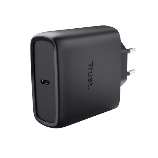 TRUST Laddare Maxo 65W USB-C | Datorprodukter - Surfplattor och smartphones - Laddare - Vägg | Kontorsexperten