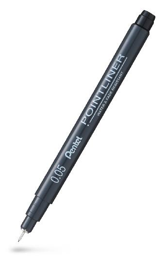 Pentel Fineliner Pointliner 0,05mm svart | Kontorsmaterial - Pennor - Finelinerpennor | Kontorsexperten
