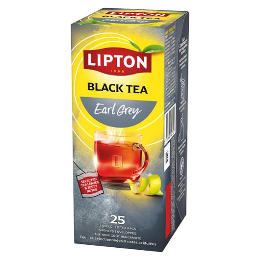LIPTON Te Earl Grey, 25 inslagna tepåsar 25/fp | Kök och servering - Kaffe och te - Te | Kontorsexperten