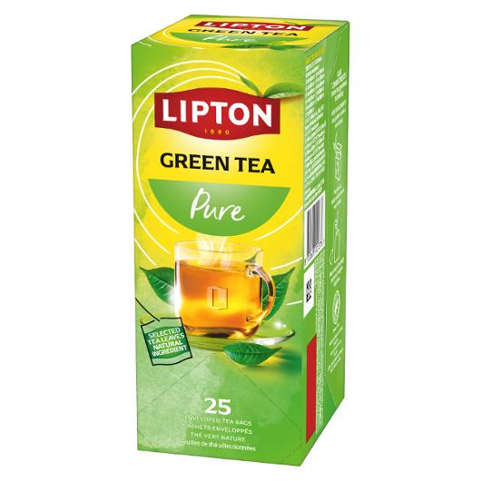 LIPTON Te grönt, äkta, 25 inslagna påsar 25/fp | Kök och servering - Kaffe och te - Te | Kontorsexperten