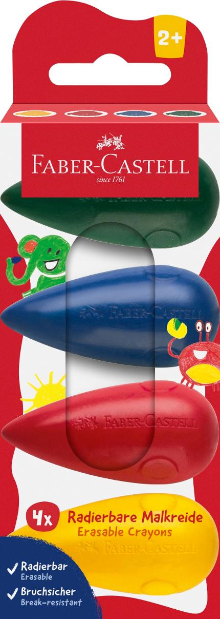 Faber-Castell Vaxkrita Droppe 4/fp | Skola och förskola - Bild och form - Kritor | Kontorsexperten