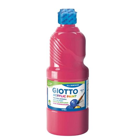 GIOTTO Akrylfärg Giotto 500 ml rosa | Skola och förskola - Målarfärg och tillbehör - Akrylfärg | Kontorsexperten