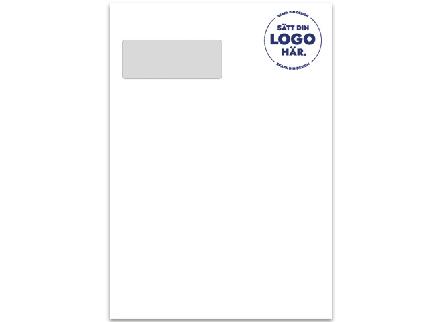 Kuvert C4 V2 Remsa med tryck 3+0 500/fp | Trycksaker - Trycksaker - Kuvert | Kontorsexperten