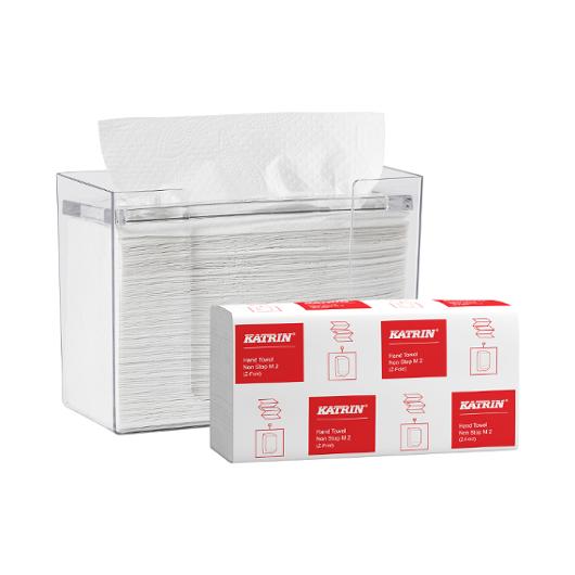 KATRIN Köp handdukar NonStop M2 Z - få dispenser på köpet! | Städ och hygien - Toalettpapper och torkpapper - Pappershanddukar | Kontorsexperten