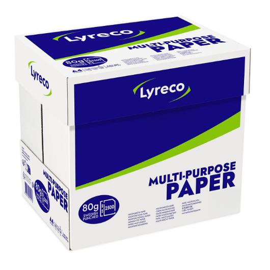 Lyreco Kopieringspapper Multi A4 80g hålat XP 2500/fp | Kontorspapper - Kopieringspapper - A4 Hålat | Kontorsexperten
