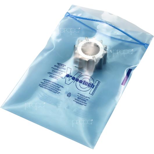 Blixtlåspåse VCI 100x160mm | Emballage och lagerutrustning - Blixtlåspåsar - Utan Skrivfält | Kontorsexperten