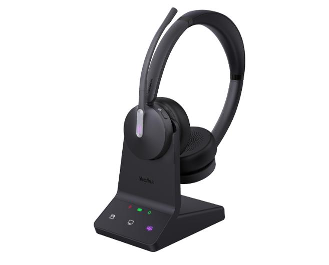 YEALINK Headset WH64 Dual+Stand | Kontorsmaskiner - Headset och telefoner - Headset - Trådlösa | Kontorsexperten