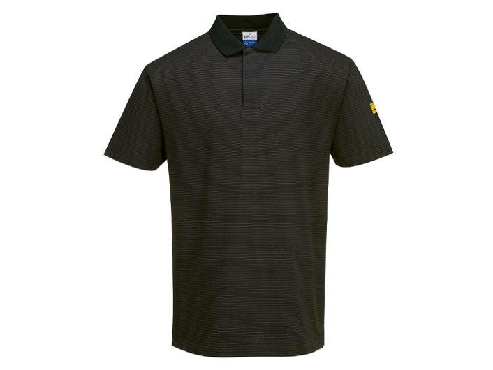 Piké PORTWEST ESD AS21 svart 4XL | Arbetskläder - Arbetströjor - Piké | Kontorsexperten