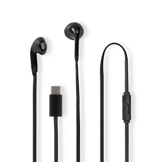 NEDIS Headset In-ear USB-C | Kontorsmaskiner - Headset och telefoner - Headset - Sladd | Kontorsexperten
