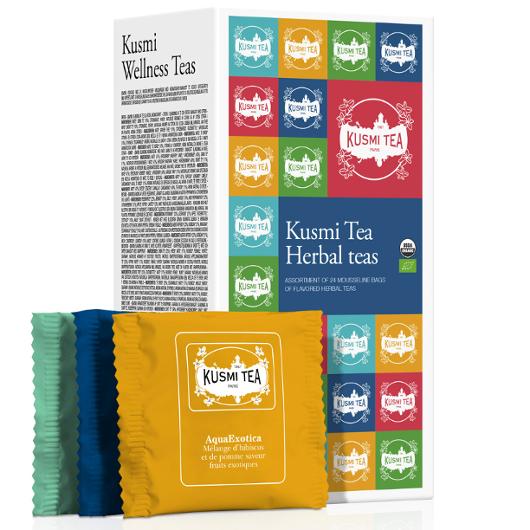 KUSMI Te Eko Herbal teas mix 24/fp | Kök och servering - Kaffe och te - Te | Kontorsexperten