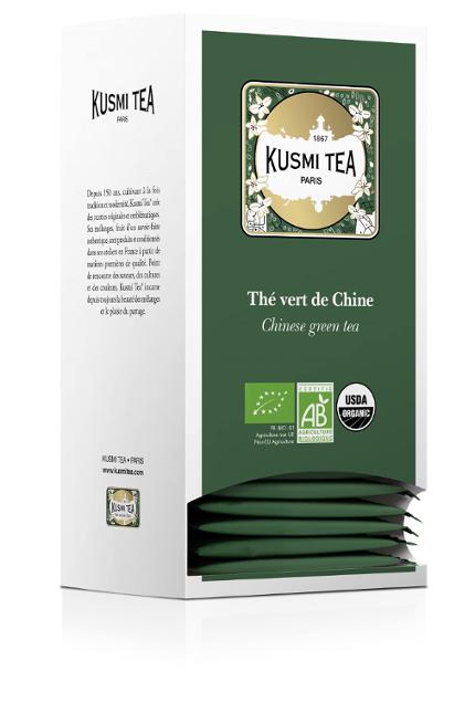 KUSMI Te Eko Chinese green tea 25/fp | Kök och servering - Kaffe och te - Te | Kontorsexperten