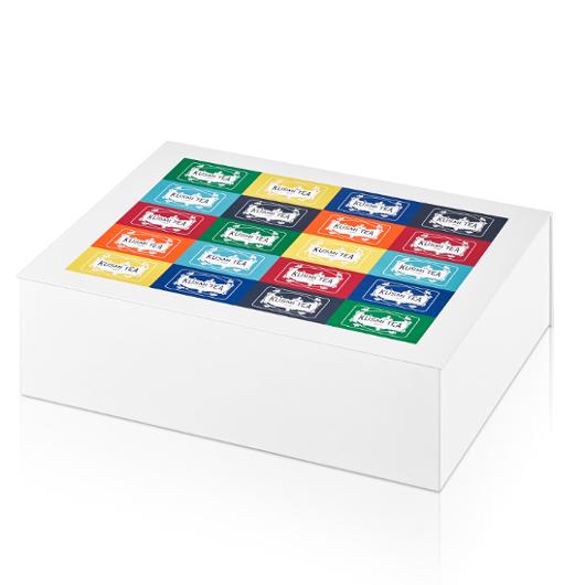 KUSMI Te Eko Sortimentslåda mix 100/fp | Kök och servering - Kaffe och te - Te | Kontorsexperten