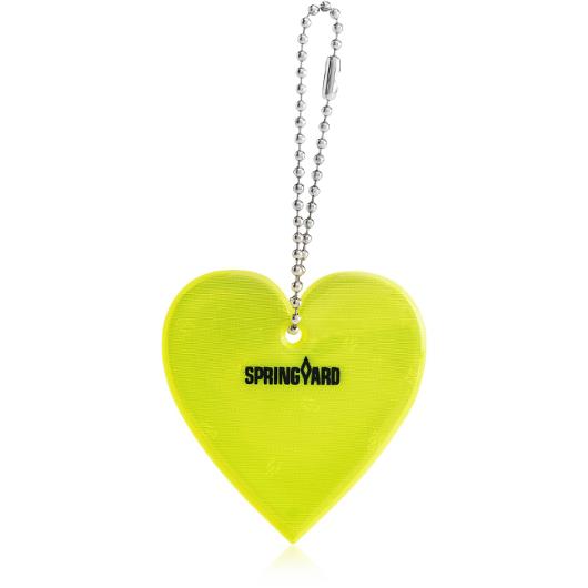 SPRINGYARD Reflex mjuk hjärta gul | Skyddsutrustning - Personligt skydd - Reflexvästar | Kontorsexperten