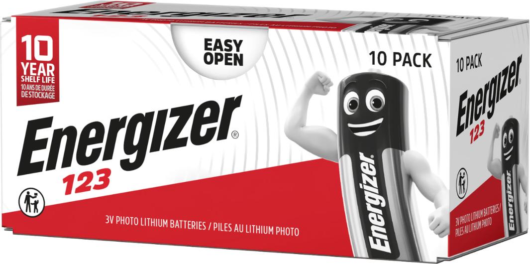 ENERGIZER Batteri Lithium foto 123 10/fp | Kontorsmaskiner - Batterier - Övriga batterier | Kontorsexperten
