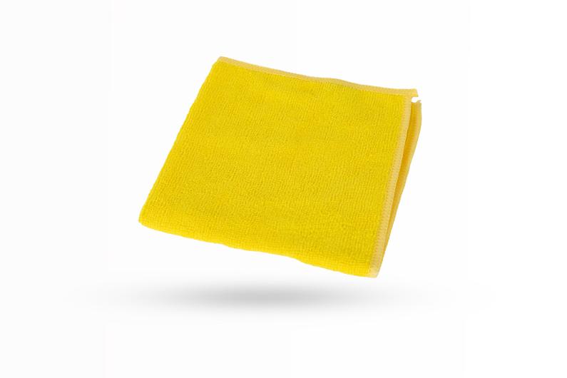 WETROK Microfiberduk 32cm gul 10/fp | Städ och hygien - Städdukar och diskdukar - Städdukar - Mikro | Kontorsexperten