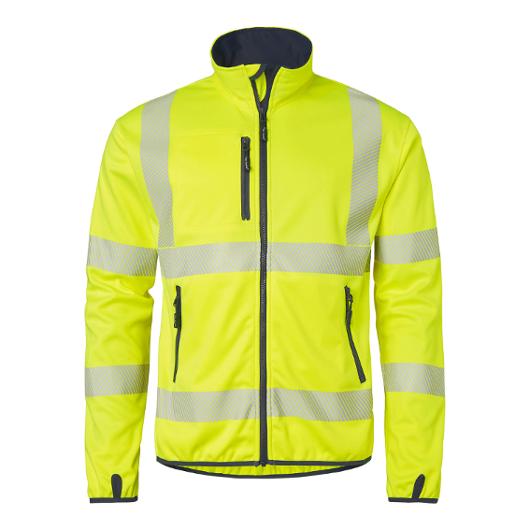 TOP SWEDE Softshell varsel 7221 kl3 S | Arbetskläder - Arbetsjackor - Varseljackor | Kontorsexperten