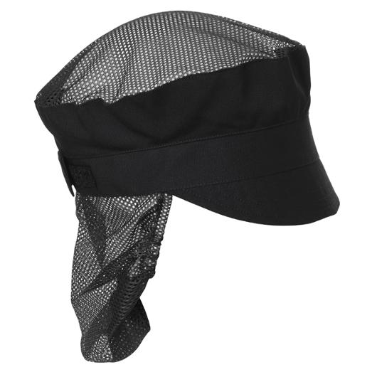 Nätkeps nacknät 72 svart | Arbetskläder - Hjälmar Mössor och kepsar - Kök- och serveringsmössor | Kontorsexperten